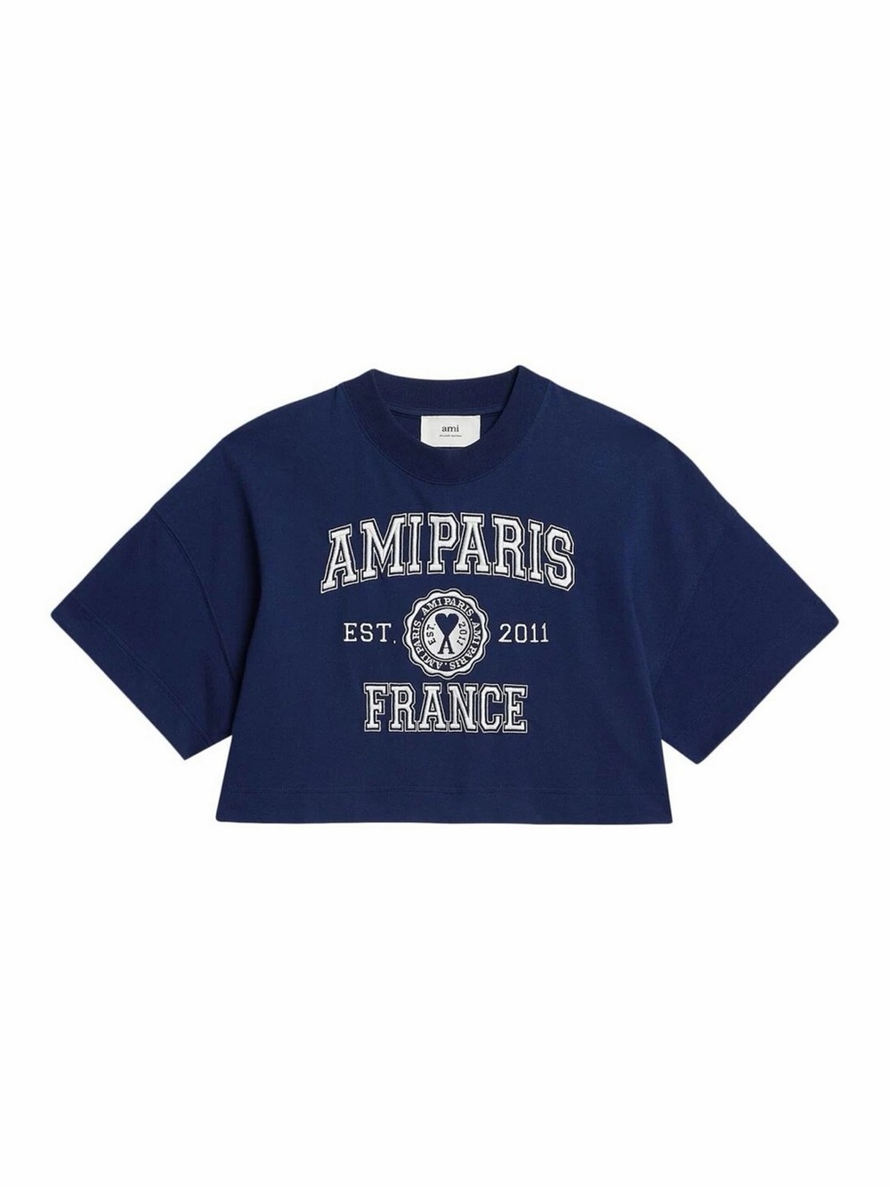 Ami Paris Cropped T Shirt